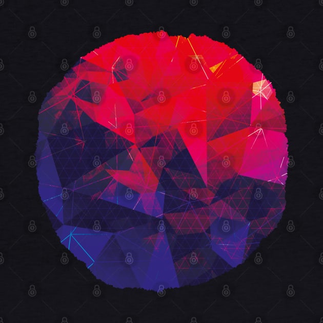 Geometric Super Moon by Chairboy